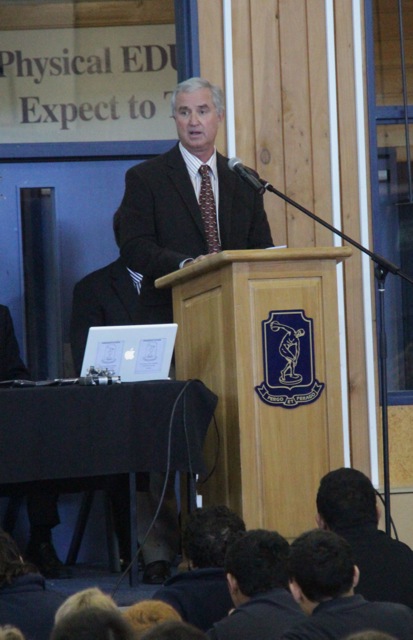 Tom Roper - Old Boy of the Year 2013 Tom Roper